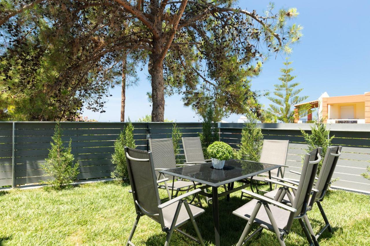 Nisos Villa, Pool & Heated Spawhirlpool, Walking To Beach, By Thinkvilla Sfáka Esterno foto