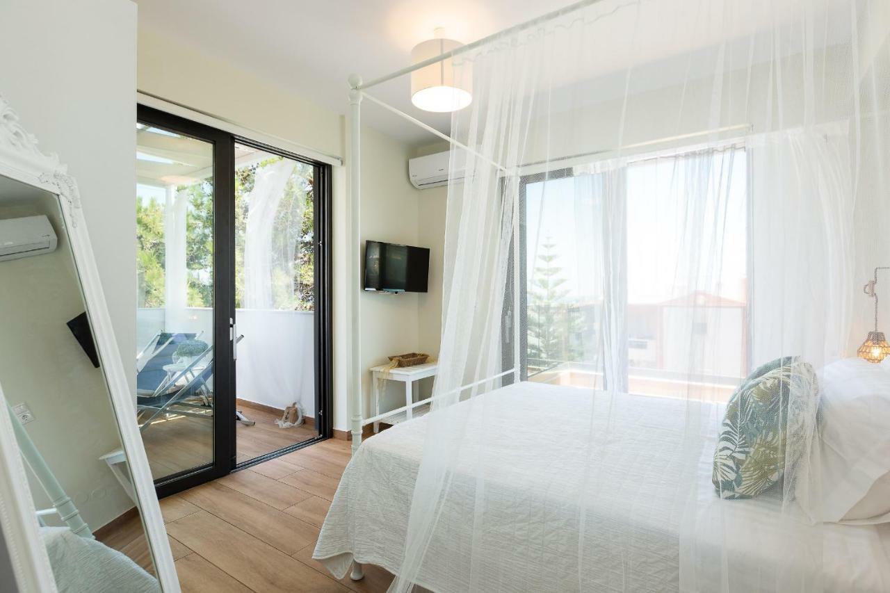 Nisos Villa, Pool & Heated Spawhirlpool, Walking To Beach, By Thinkvilla Sfáka Esterno foto